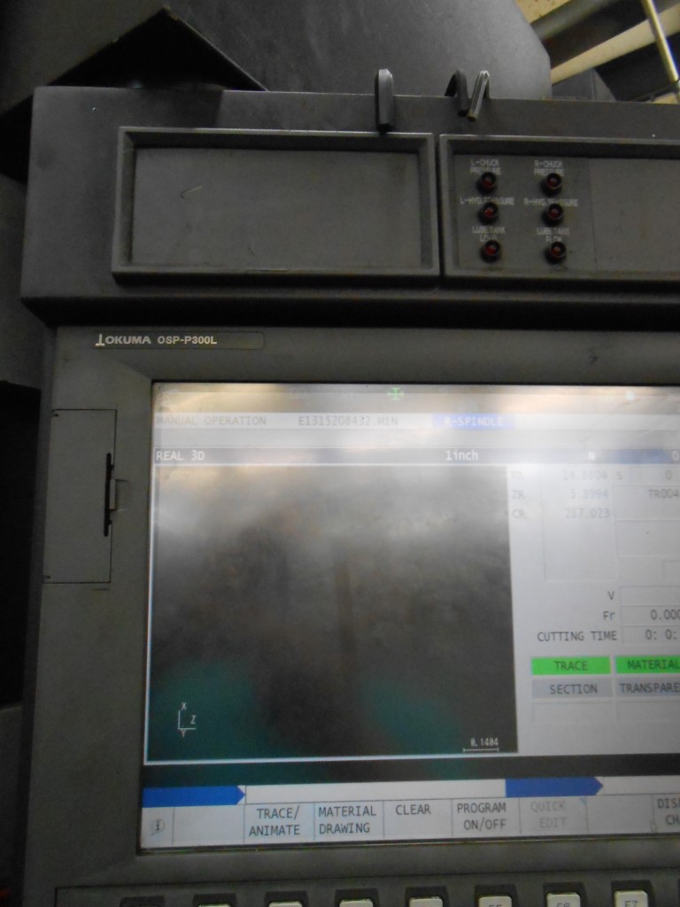 Okuma 2SP-250HM, Machine ID: 7806